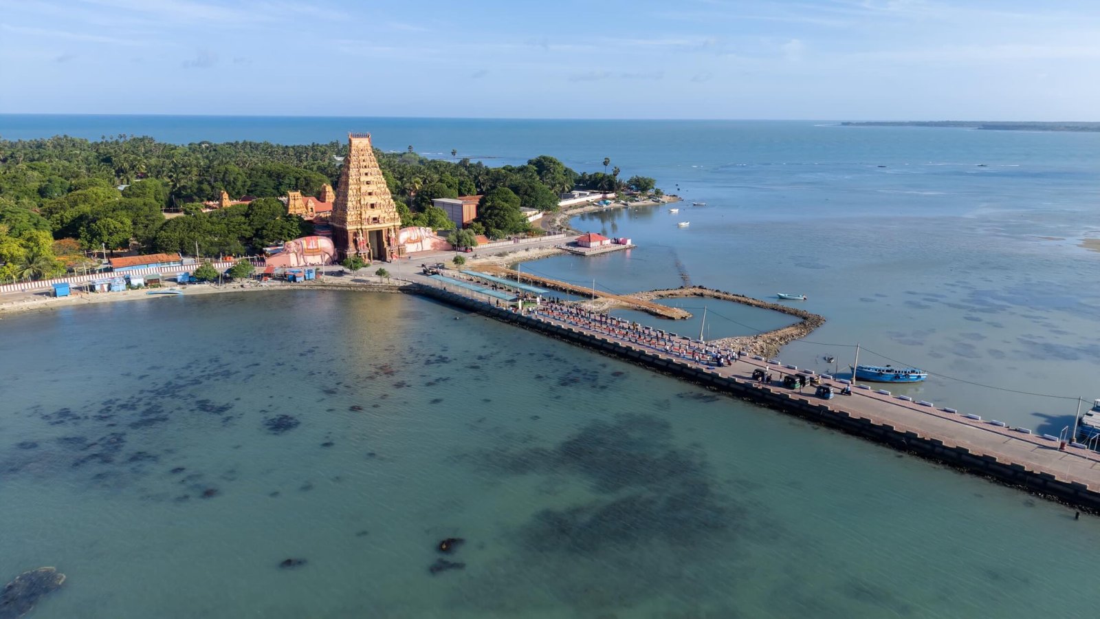 Yoga Session at Nagapooshani Amman Temple at Nainathivu