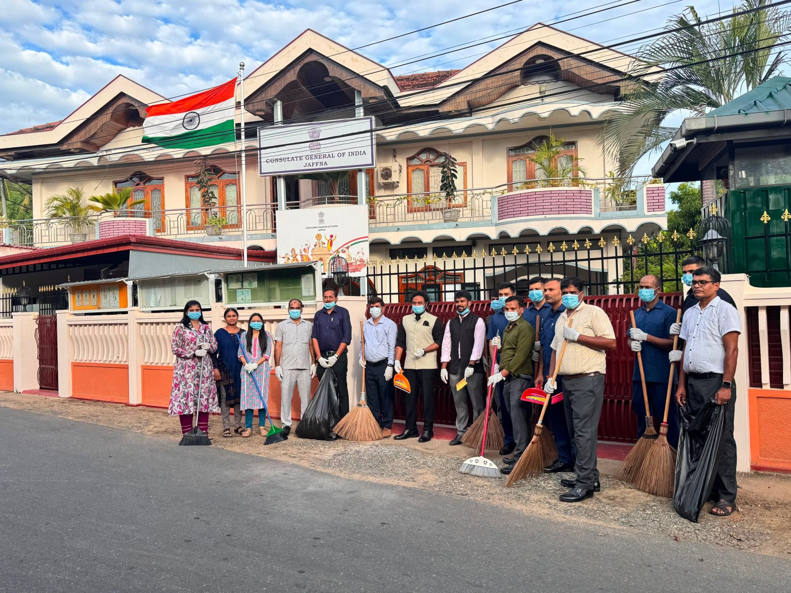 As part of Swachhta Hi Sewa 2026, CGI Jaffna organized cleanliness drive across Jaffna
