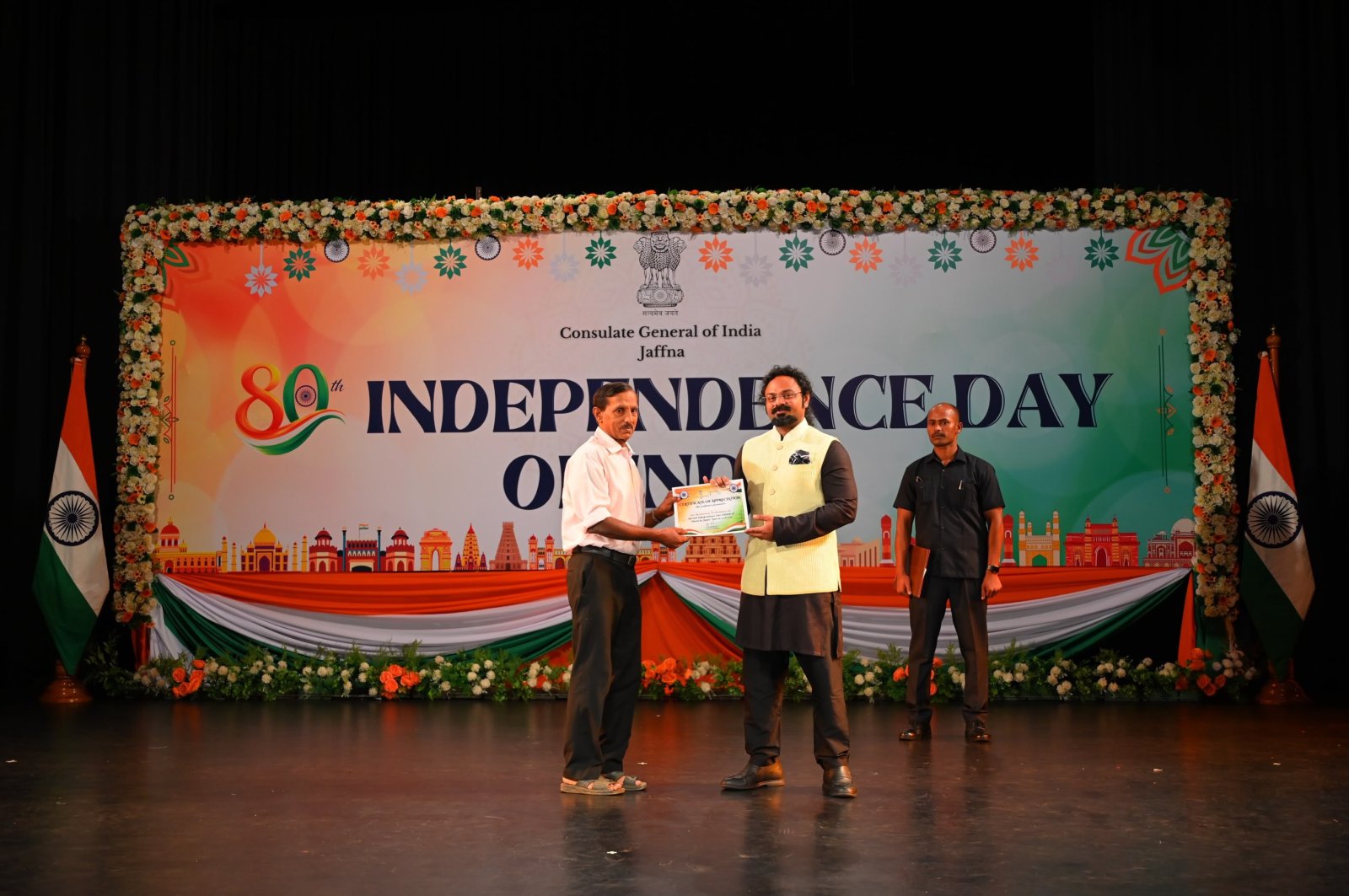 80th Independence Day of India celebrations - Evening even