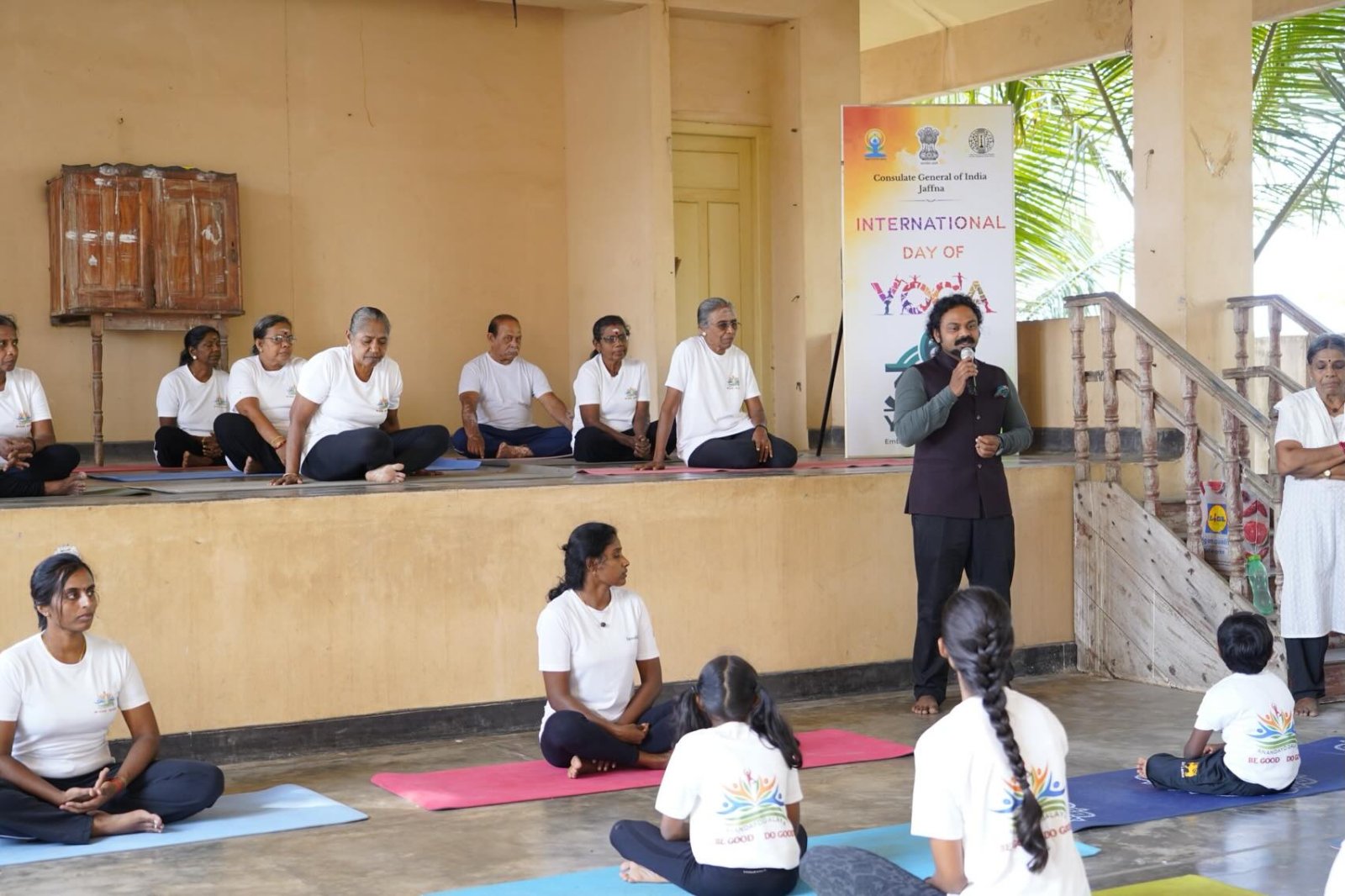 Yoga Session in association with Ananda Yogalaya, Valvettithurai