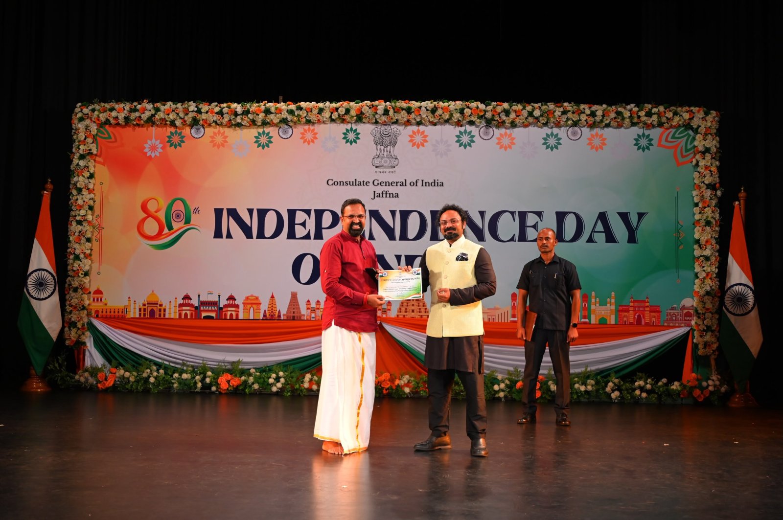 80th Independence Day of India celebrations - Evening even