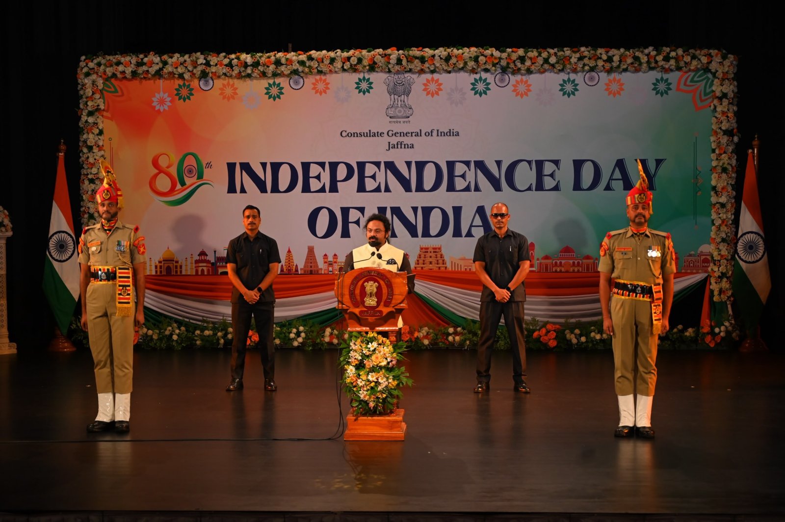 80th Independence Day of India celebrations - Evening even