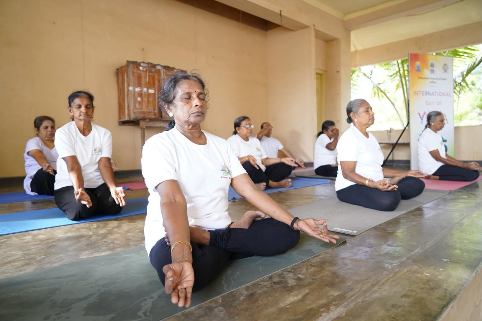 Yoga Session in association with Ananda Yogalaya, Valvettithurai