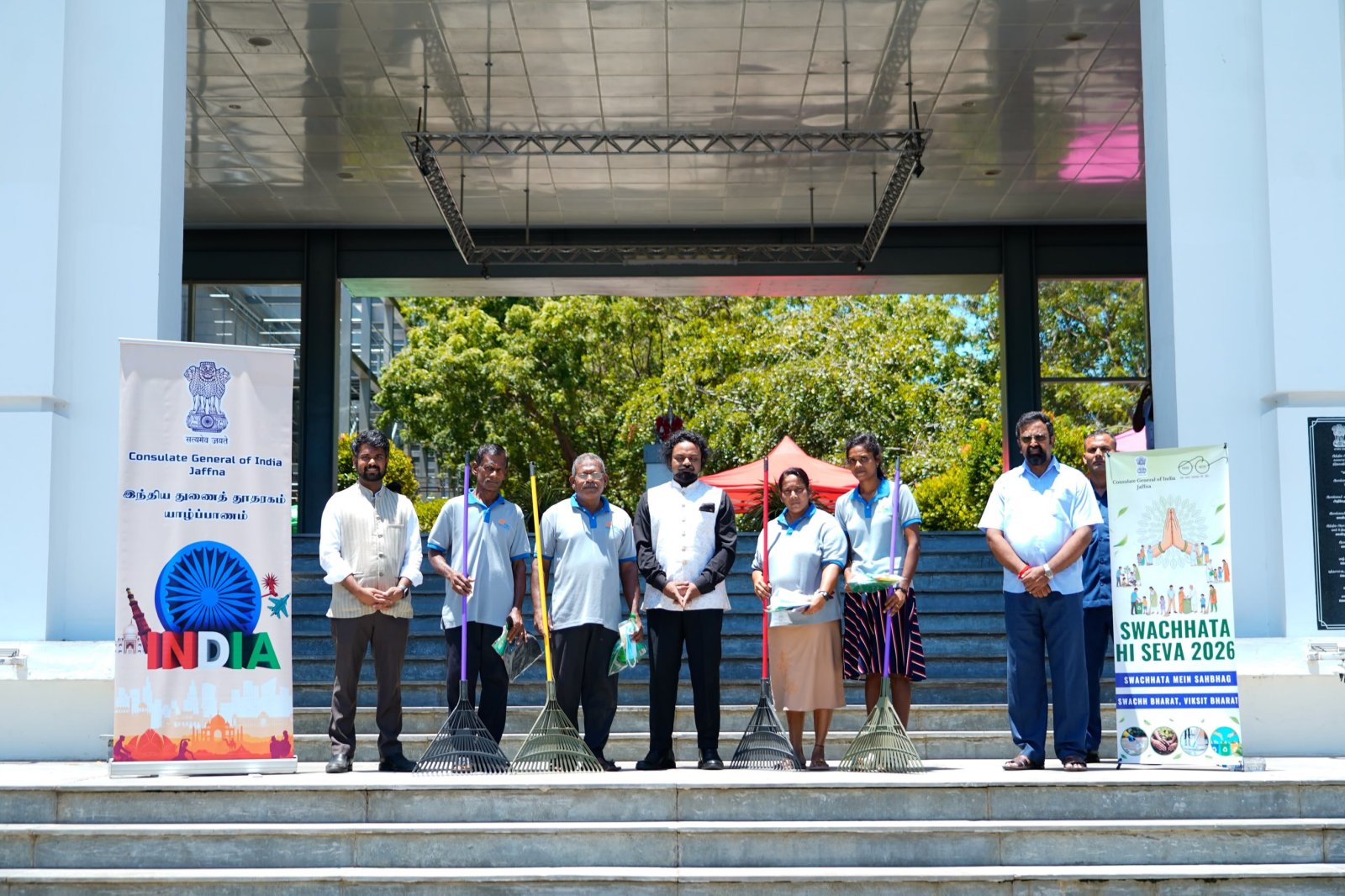 As part of Swachhta Hi Sewa 2026, CGI Jaffna organized cleanliness drive across Jaffna