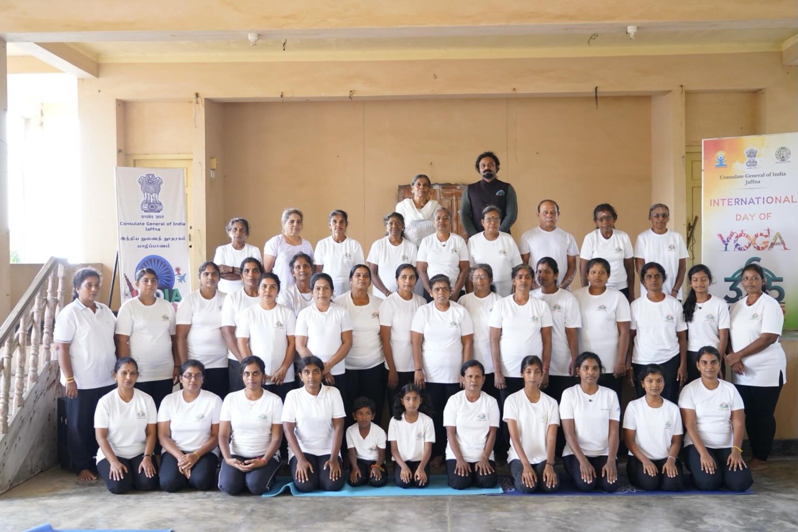Yoga Session in association with Ananda Yogalaya, Valvettithurai