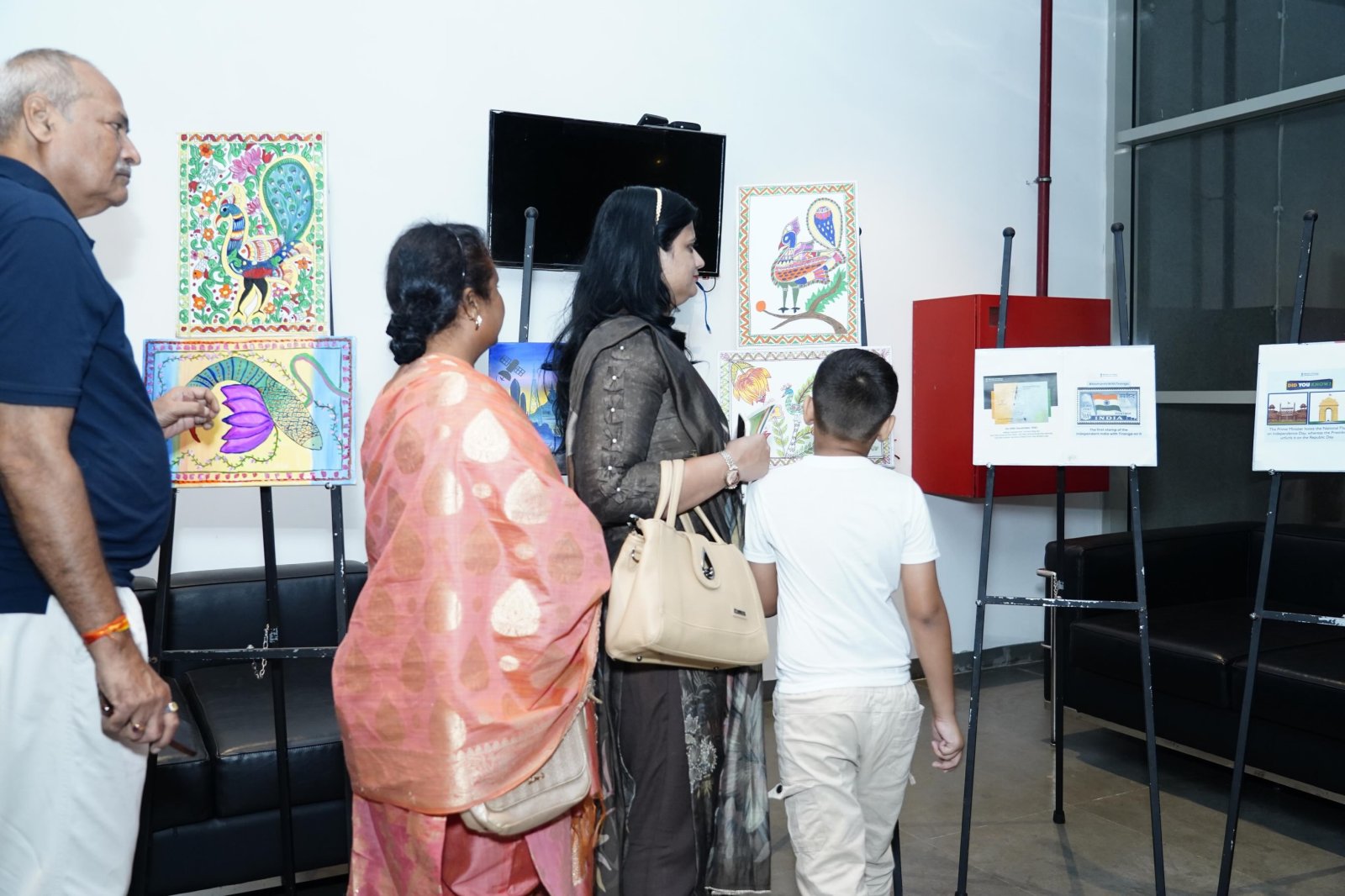 Har Ghar Tiranga Painting Exhibition on the occasion of the 80th Independence Day of India
