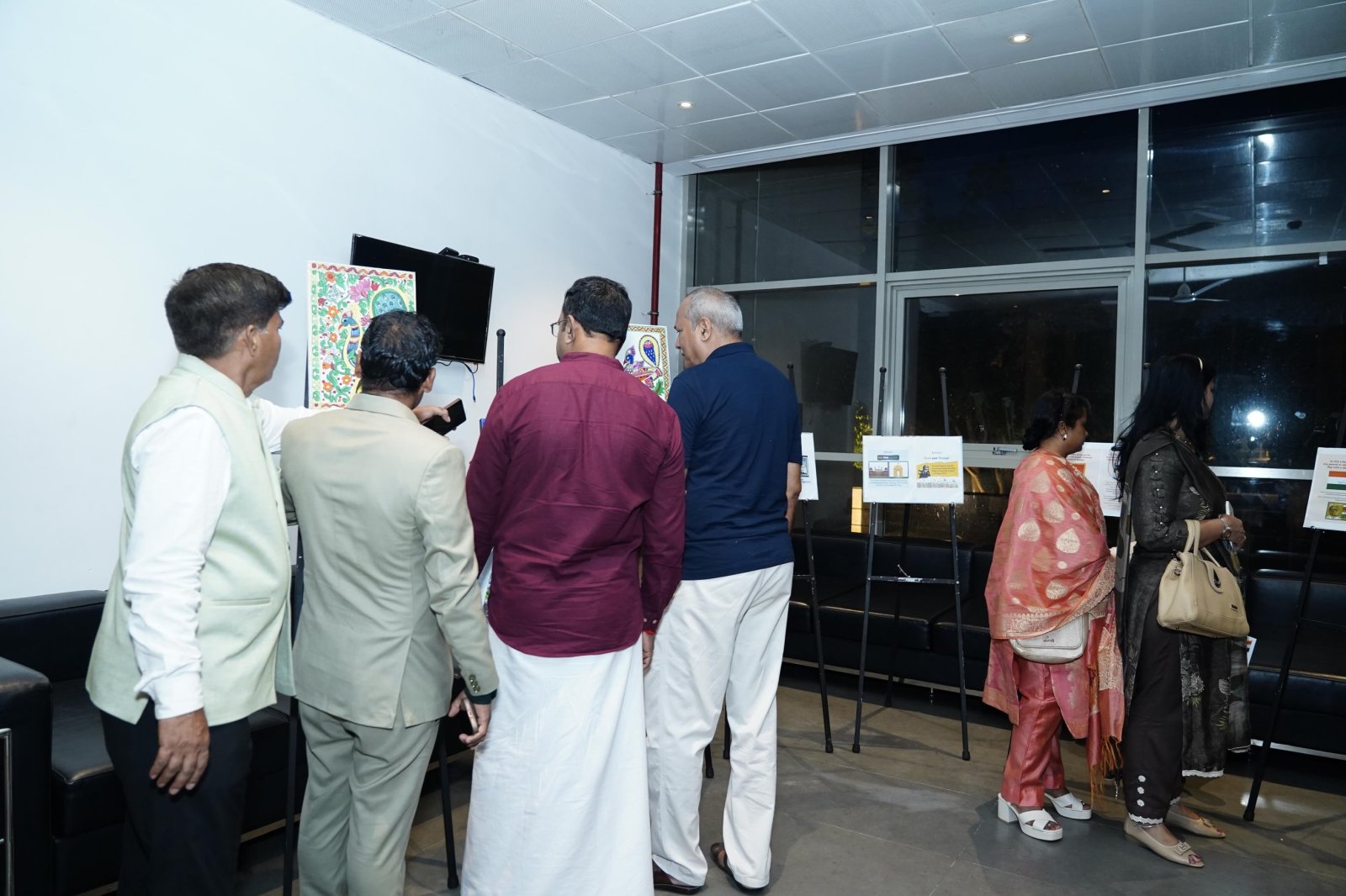 Har Ghar Tiranga Painting Exhibition on the occasion of the 80th Independence Day of India