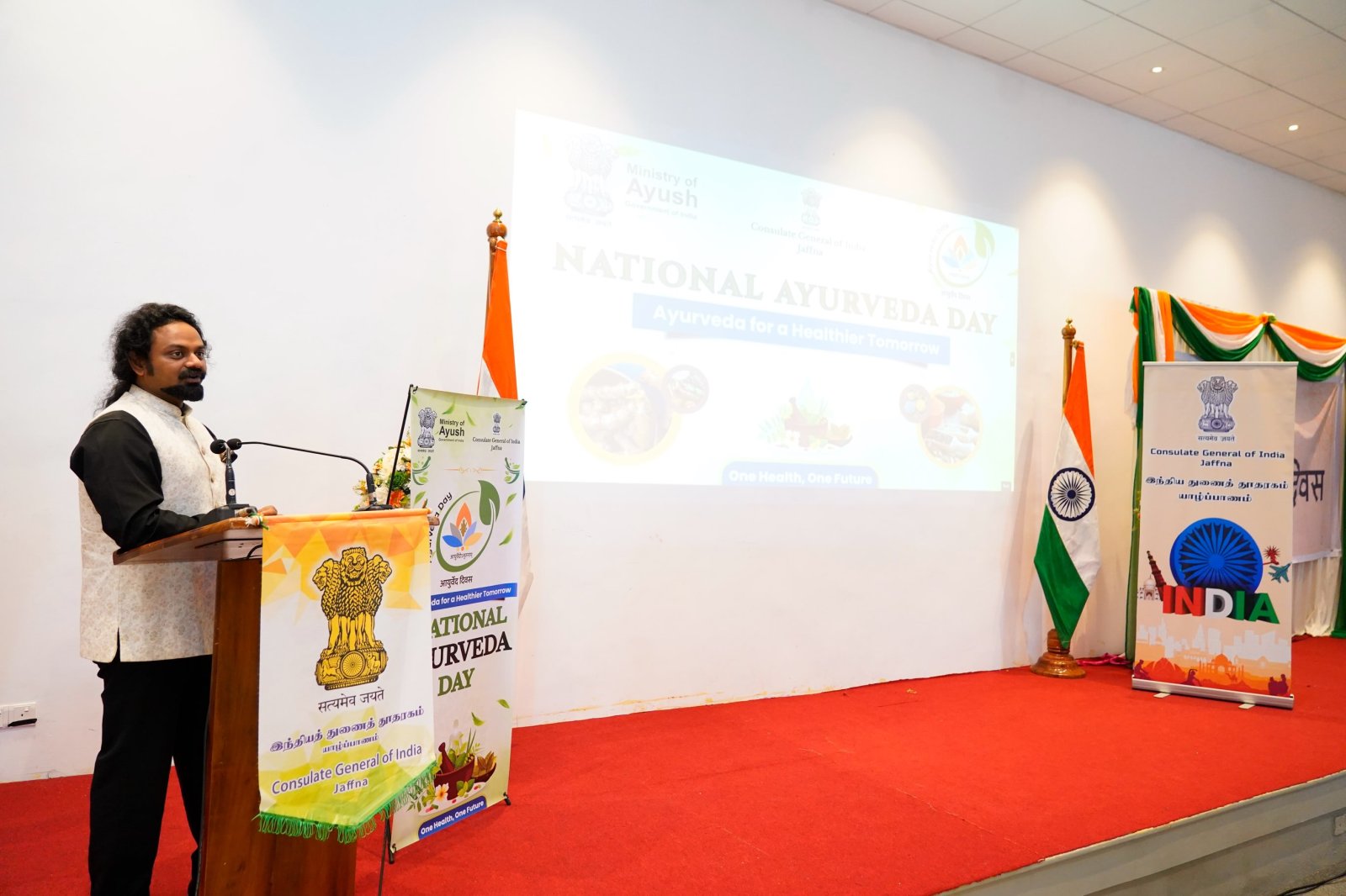 CGI Jaffna organized a seminar at JTCC as part of the 11th Ayurveda Day celebrations