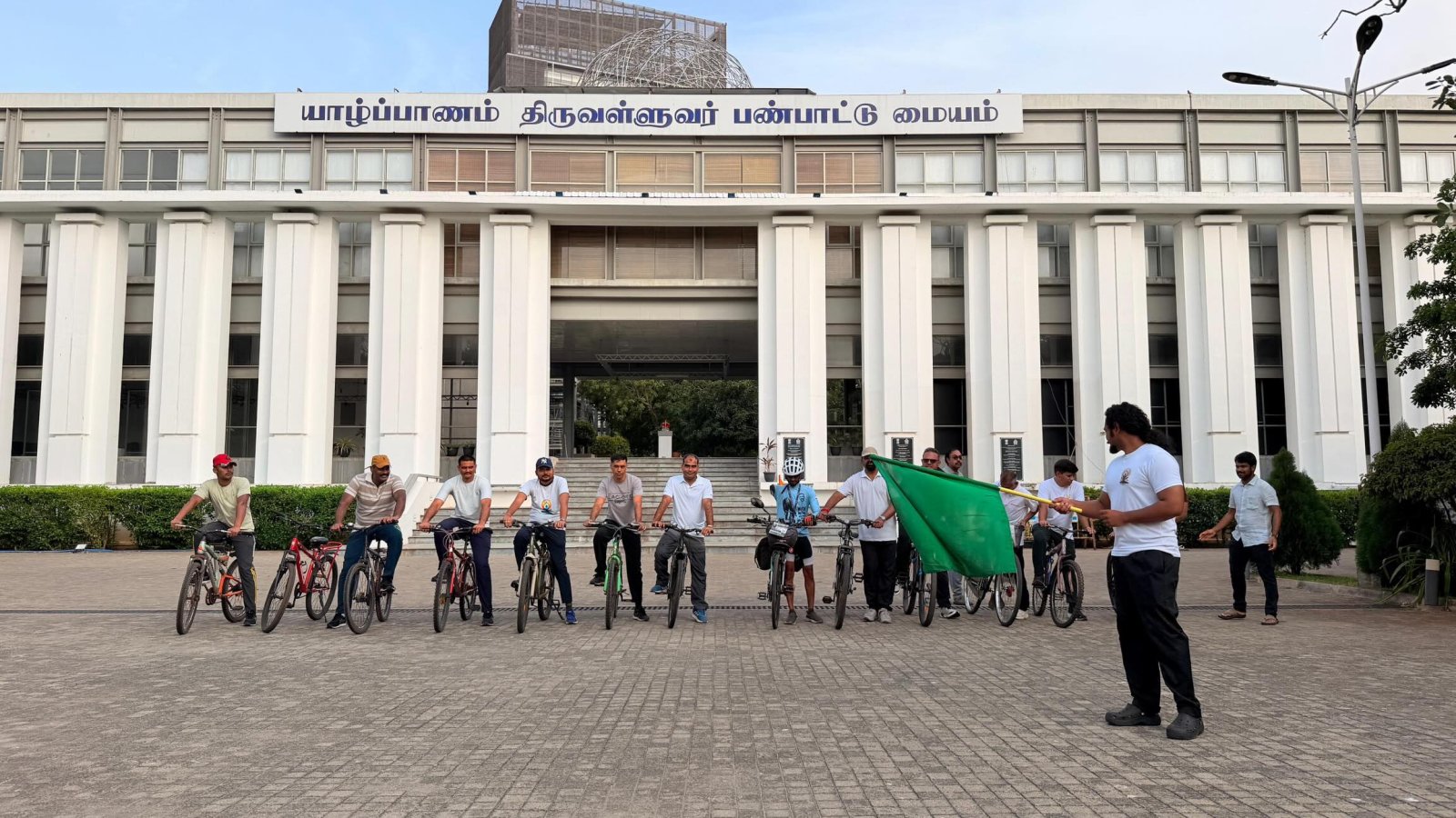 Cycling flag-off event organized at JTCC