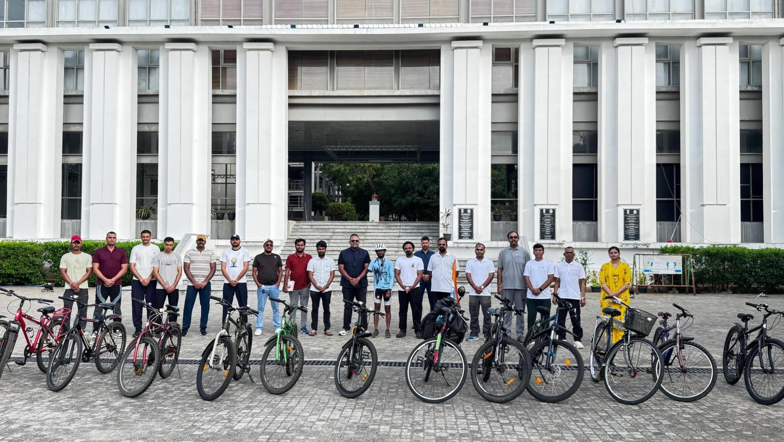Cycling flag-off event organized at JTCC