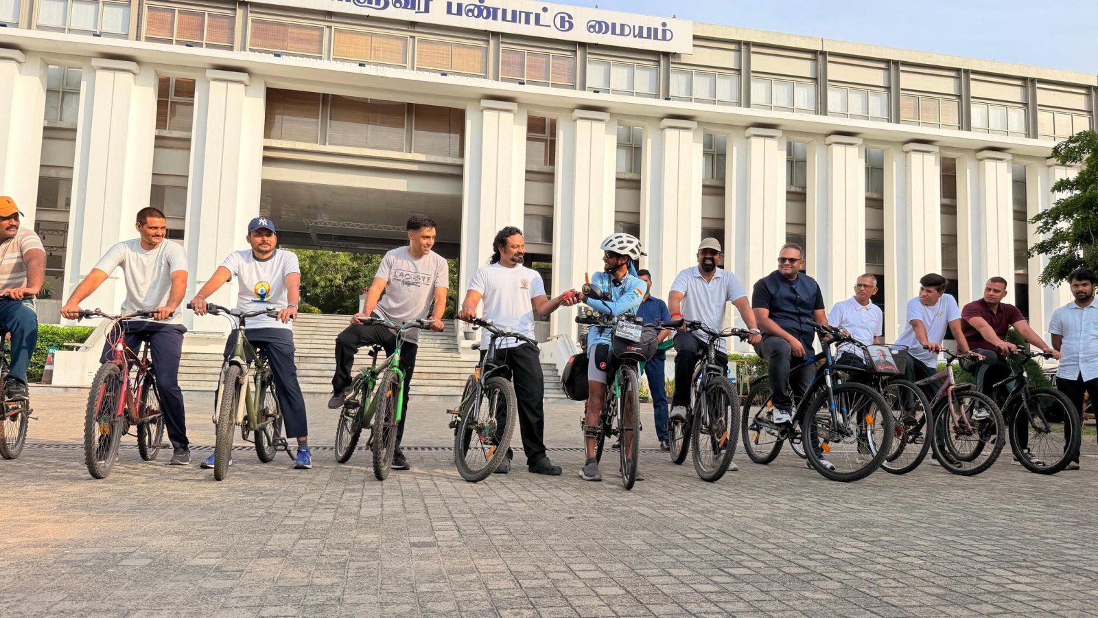 Cycling flag-off event organized at JTCC