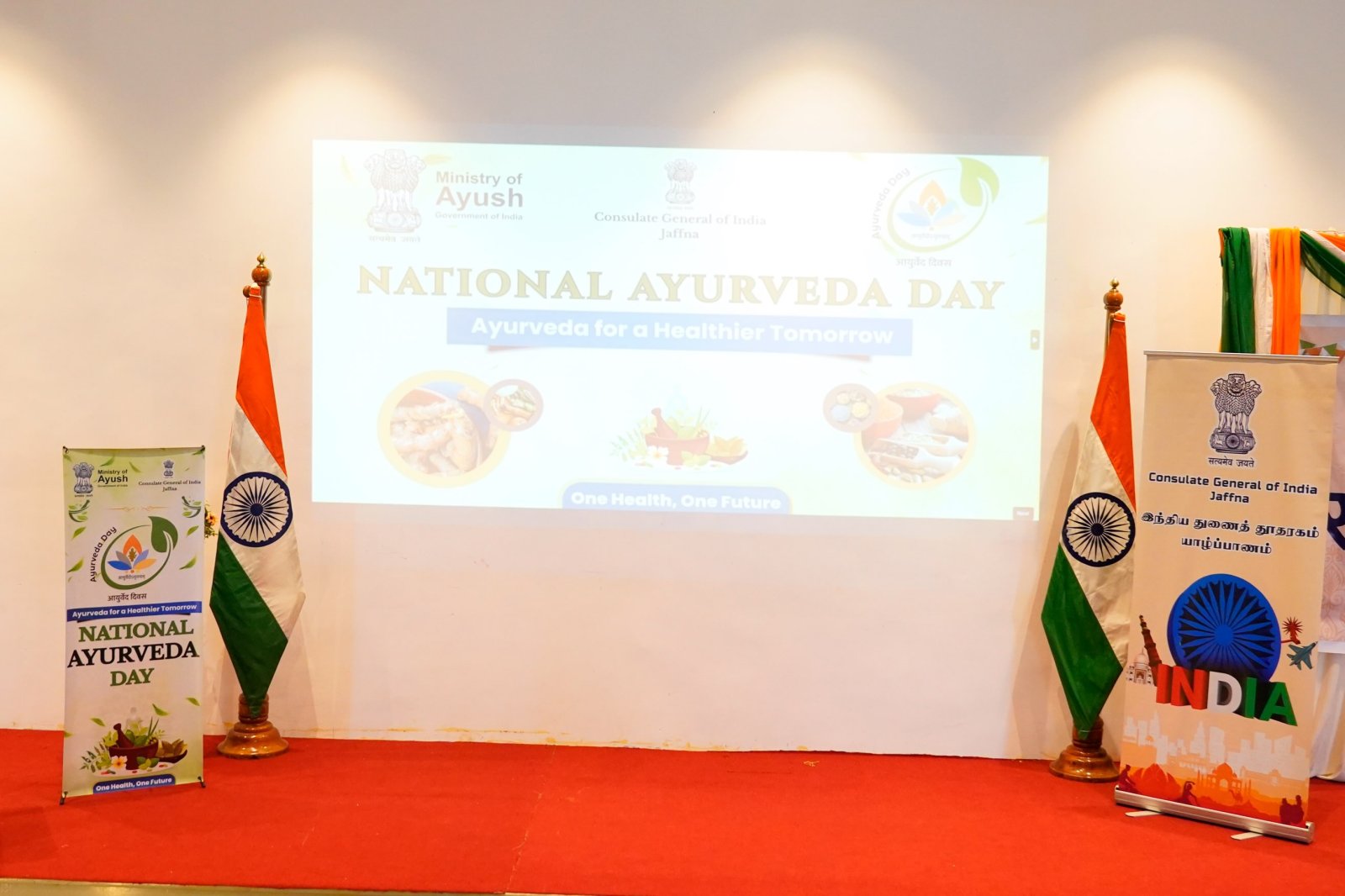 CGI Jaffna organized a seminar at JTCC as part of the 11th Ayurveda Day celebrations