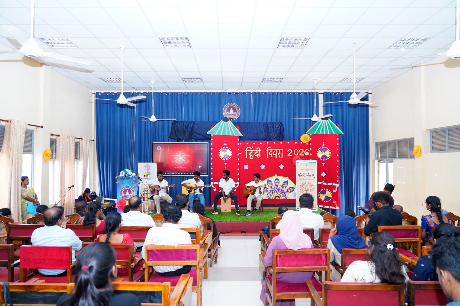 Hindi Diwas celebrations organized by CGI Jaffna at University of Vavuniya