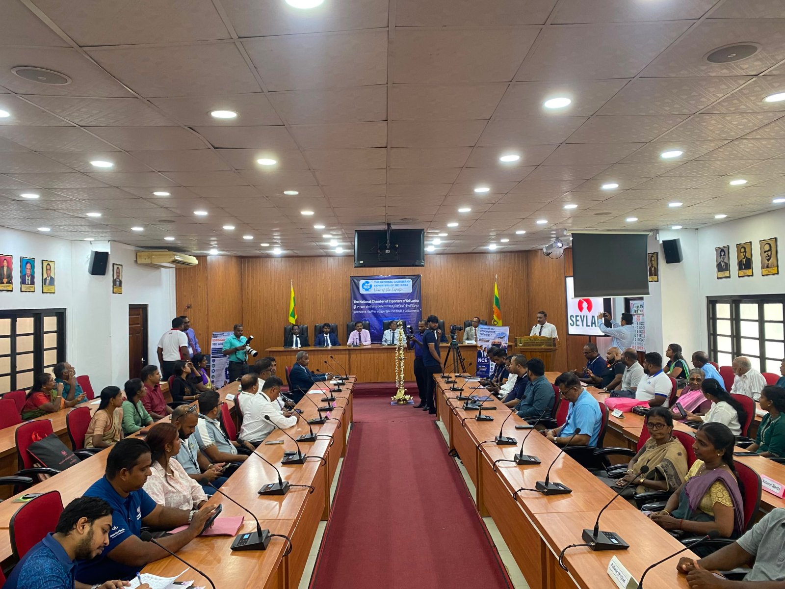 Shri Shankaran R., Consul, CGI Jaffna participated in the National Chamber of Exporters' (NCE) Business-to-Business Forum held in Jaffna .