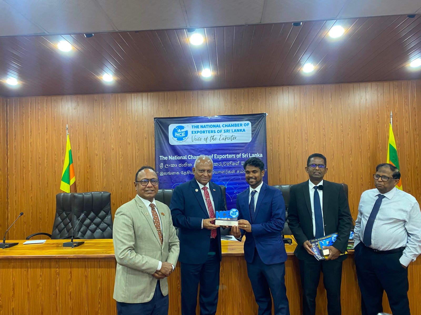 Shri Shankaran R., Consul, CGI Jaffna participated in the National Chamber of Exporters' (NCE) Business-to-Business Forum held in Jaffna .