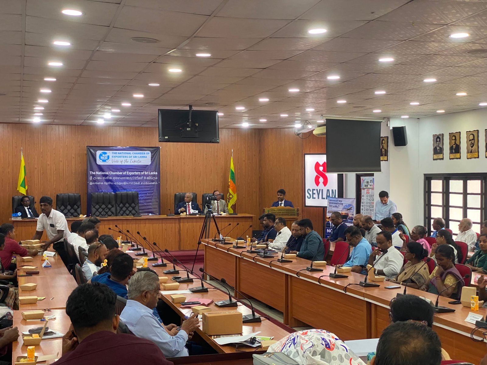 Shri Shankaran R., Consul, CGI Jaffna participated in the National Chamber of Exporters' (NCE) Business-to-Business Forum held in Jaffna .