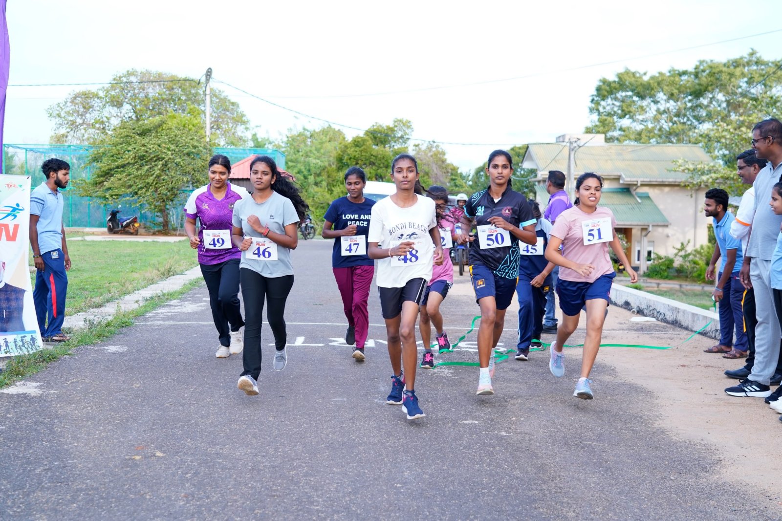 CGI Jaffna organized Viksit Bharat Run at University of Vavuniya