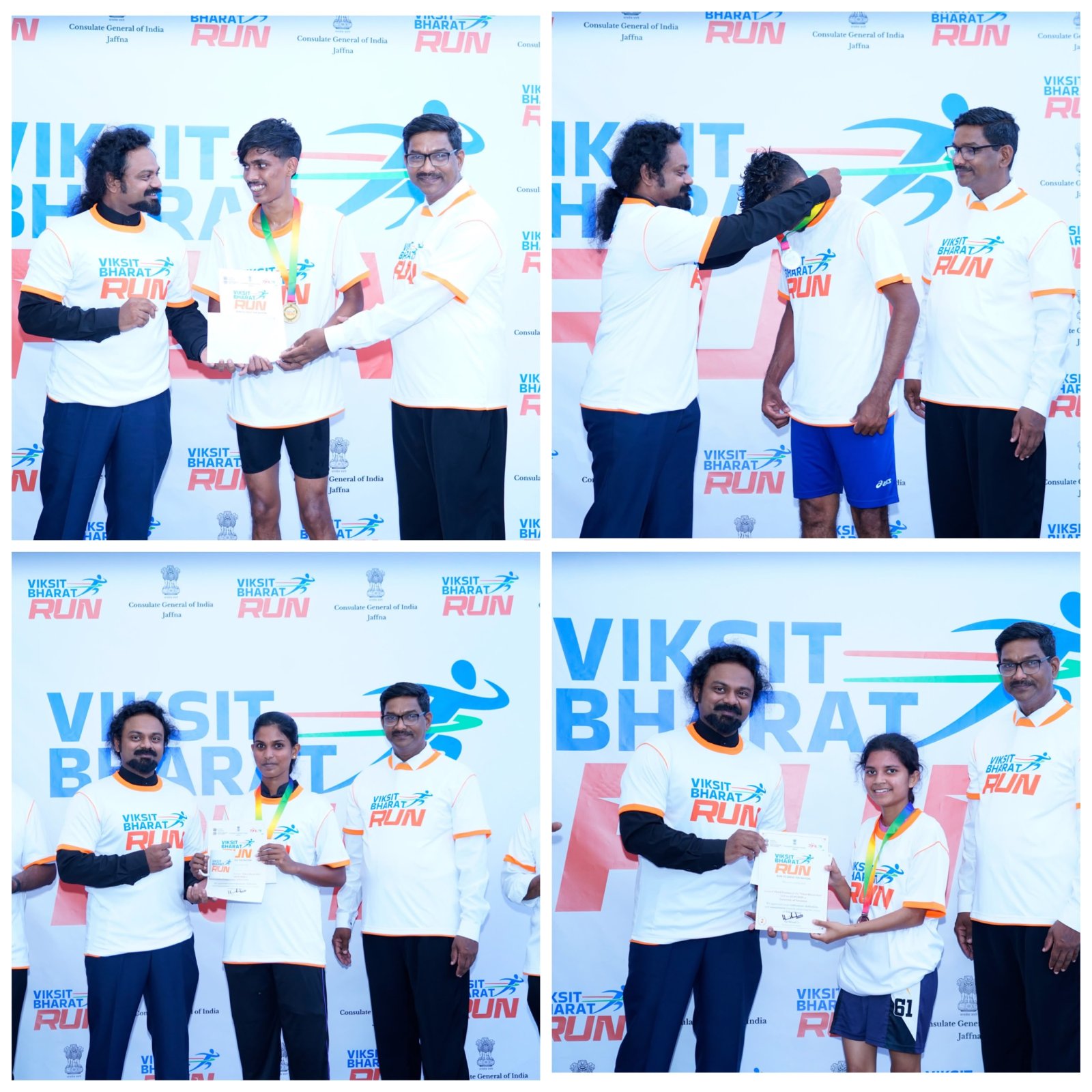 CGI Jaffna organized Viksit Bharat Run at University of Vavuniya
