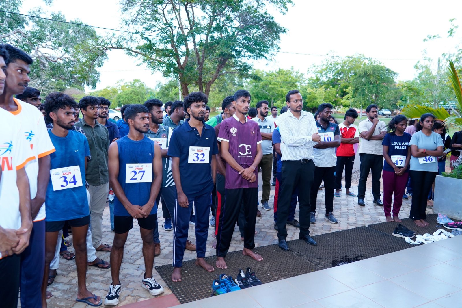 CGI Jaffna organized Viksit Bharat Run at University of Vavuniya