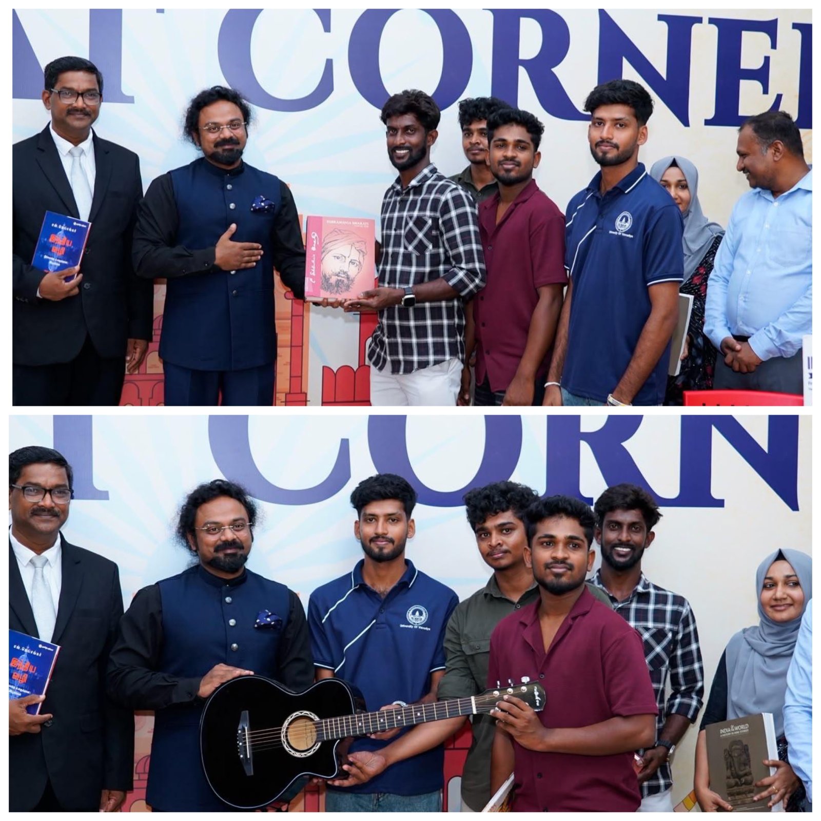 Inauguration of Bharat Corner by Consul General Shri Sai Murali S. at University of Vavuniya