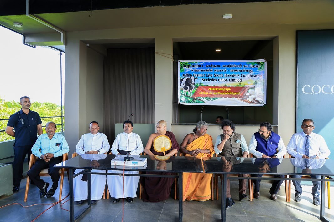 Consul General Shri Sai Murali S. inaugurated the new building of Jaffna District Union of Livestock Breeders' Associations
