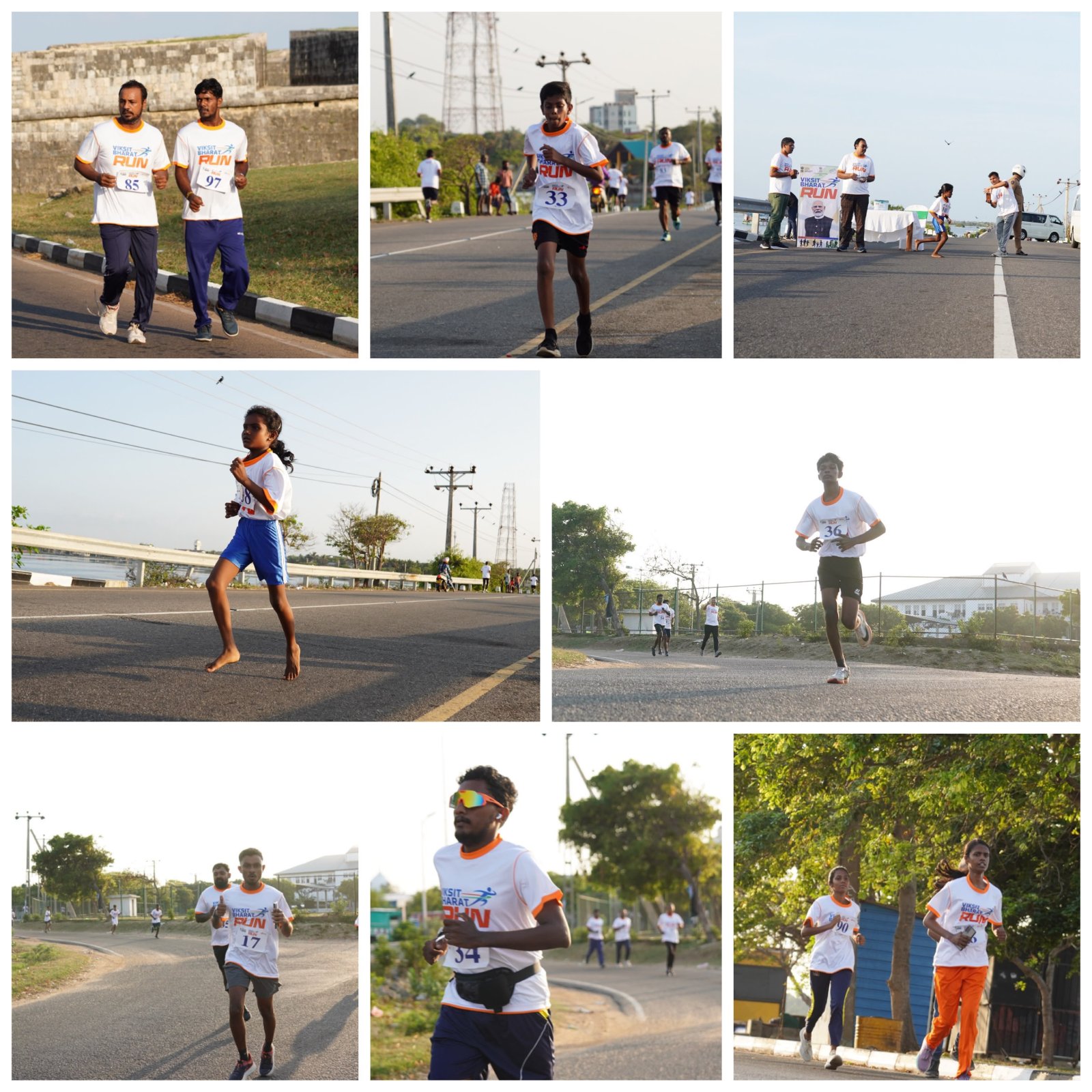 CGI Jaffna organized Viksit Bharat Run 2026 at Jaffna Thiruvalluvar Cultural Centre