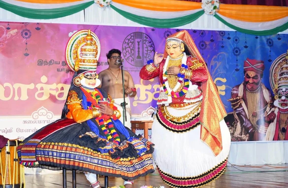 Celebration of Bharat Week at Chavakachcheri, organised by CGI Jaffna in collaboration with ICCR