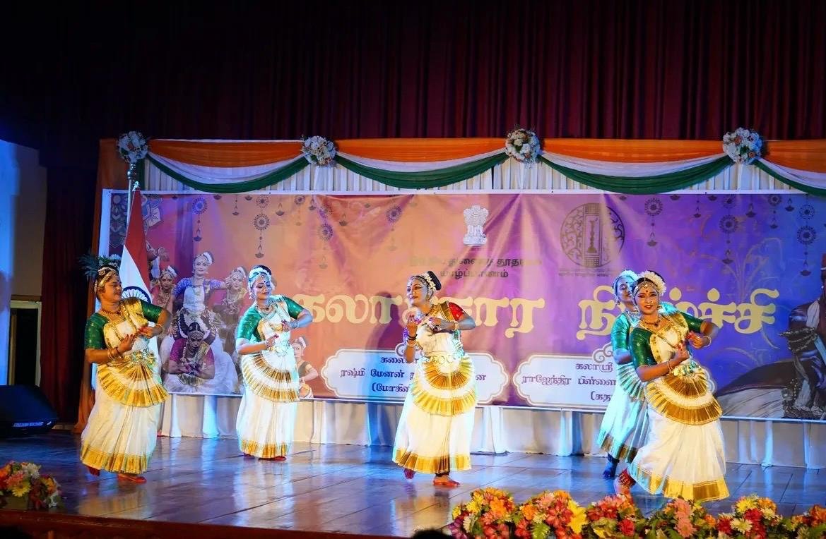 Celebration of Bharat Week at Chavakachcheri, organised by CGI Jaffna in collaboration with ICCR