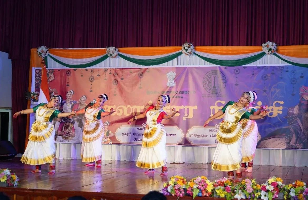 Celebration of Bharat Week at Chavakachcheri, organised by CGI Jaffna in collaboration with ICCR
