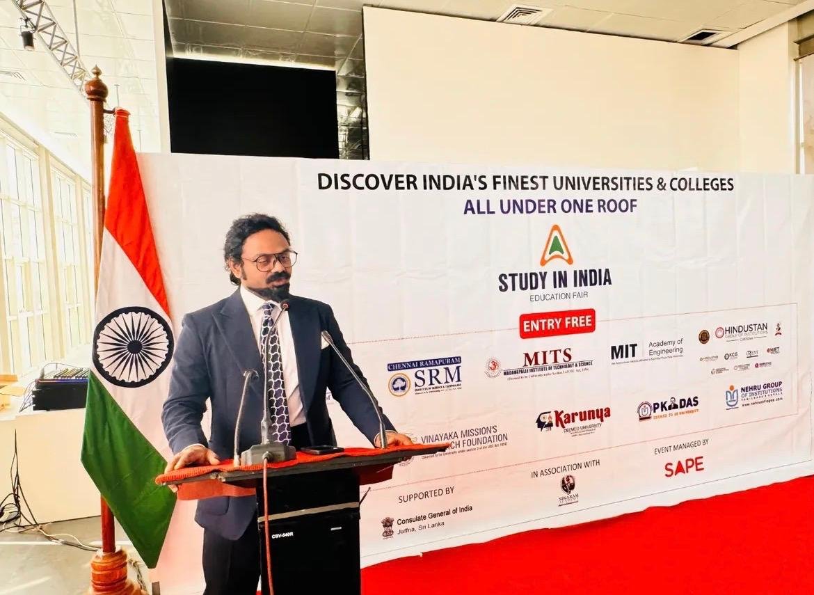 Consul General Shri Sai Murali S. inaugurated the Study in India Fair at JTCC
