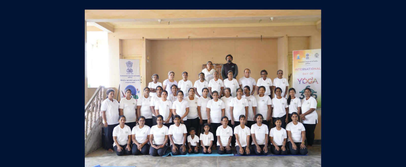 Yoga Session in association with Ananda Yogalaya, Valvettithurai