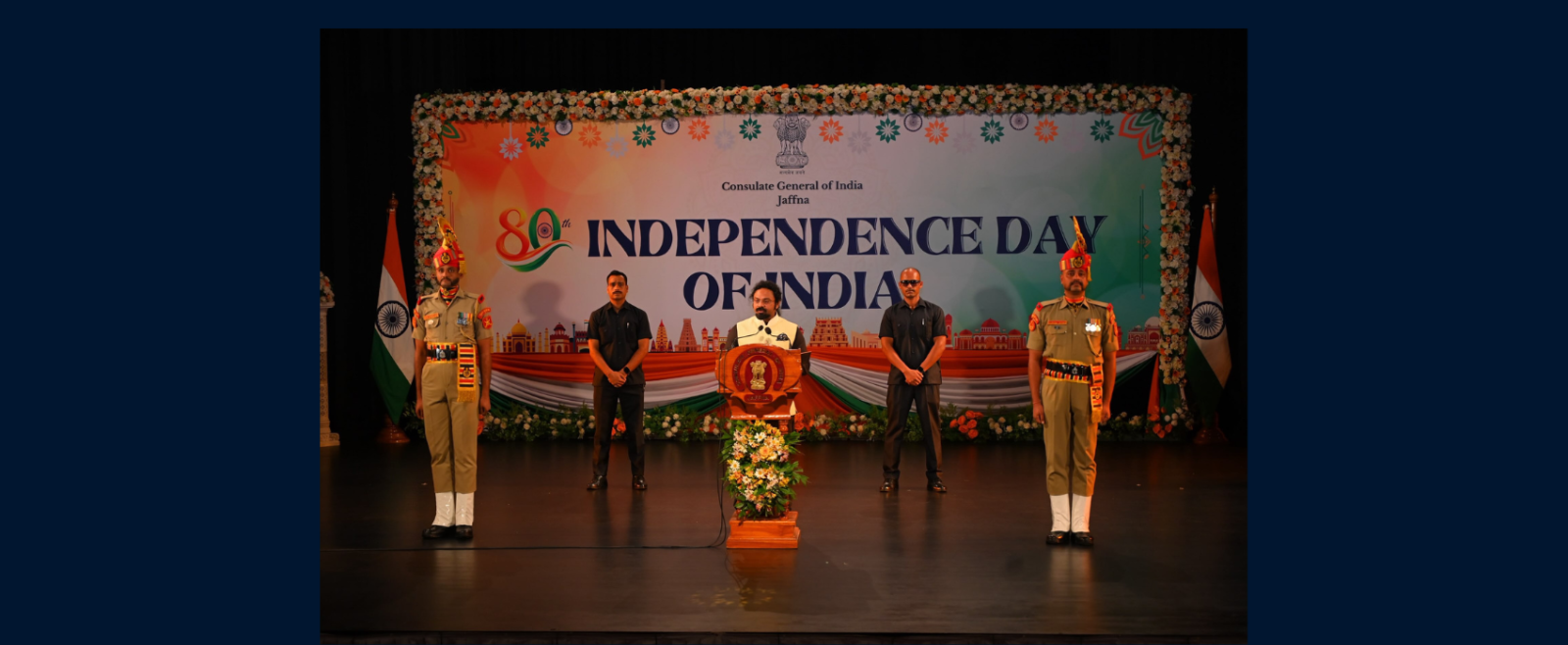 80th Independence Day of India celebrations - Evening even