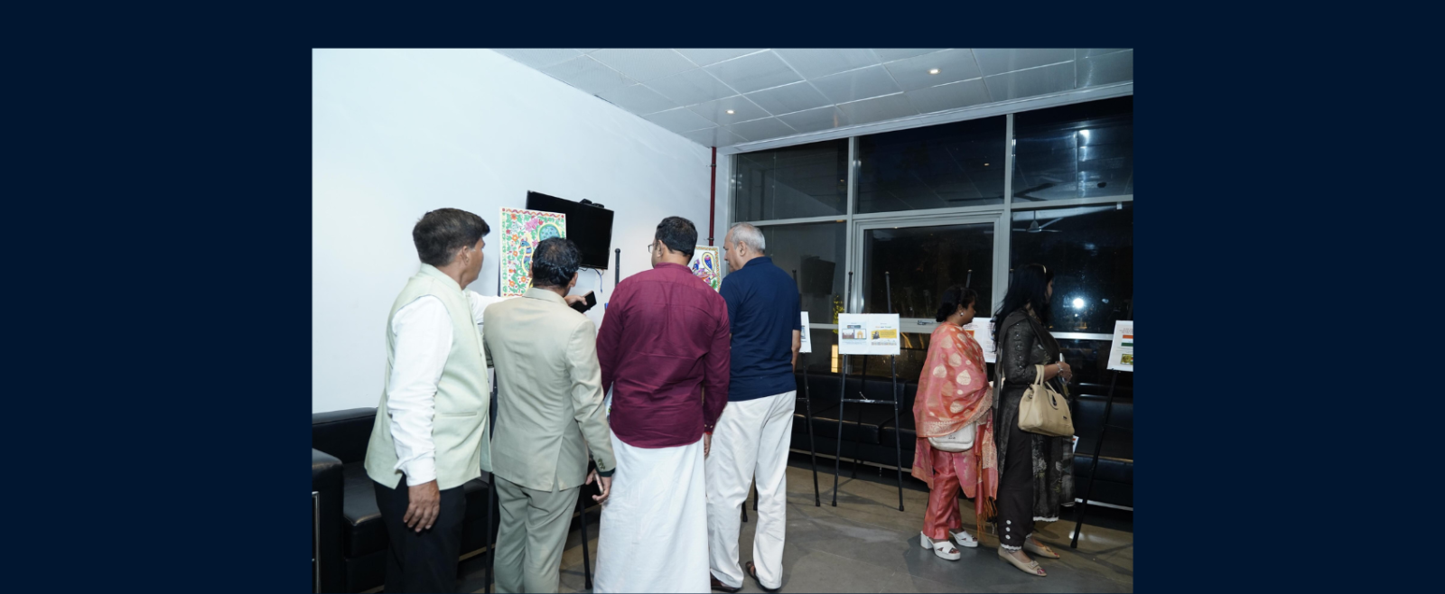 Har Ghar Tiranga Painting Exhibition on the occasion of the 80th Independence Day of India