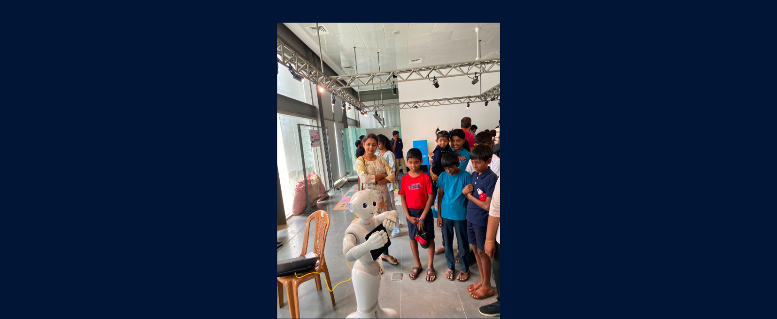 Consul General Shri Sai Murali S. presented awards to young achievers at Yarl IT Fest 2026.