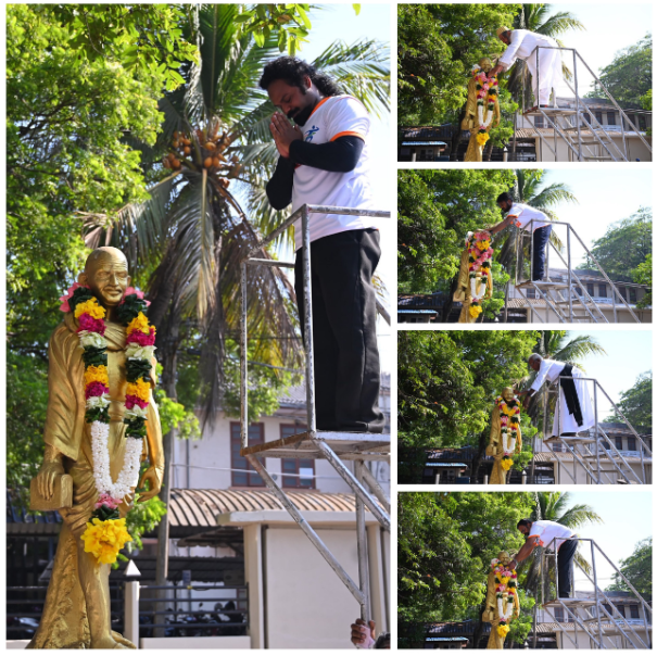 On the occasion of Gandhi Jayanti, Team CGI Jaffna paid floral tributes at Cargills Square and Ariyalai Gandhi Memorial, Jaffna to commemorate the 157th Birth Anniversary of Mahatma Gandhi