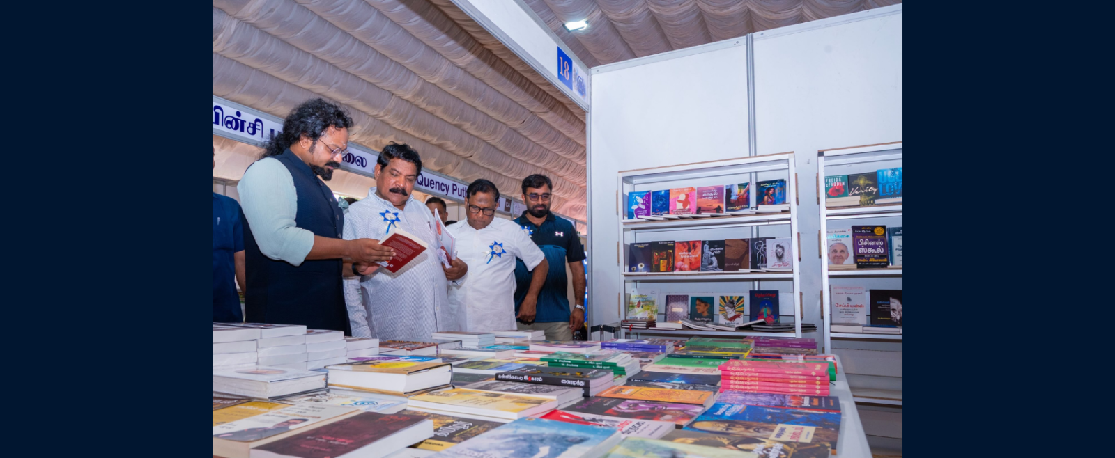 Consul General Shri Sai Murali S. attended the Jaffna International Book Festival organized by the Chamber of Commerce and Industries of Yarlpanam in association with CGI Jaffna.